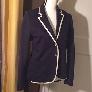 Uniqlo Blazer - Navy and White with Gold Buttons